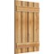 Ekena Millwork Spaced Board-n-Batten Shutters, Rough Sawn Western Red Cedar, 23W x 34H, PR RBS06S23X034RWR - alternate 5
